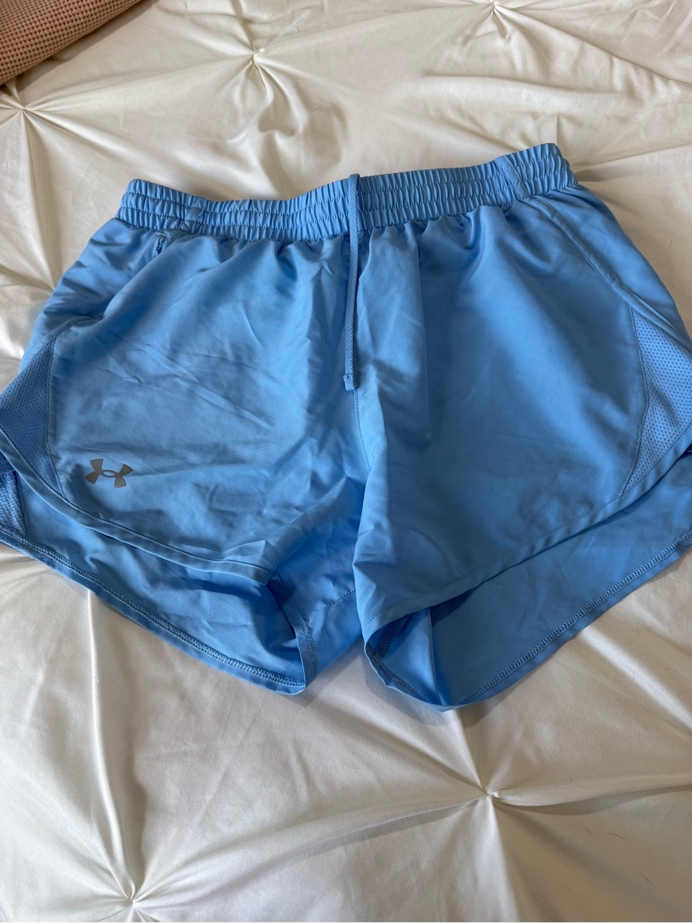 Under Armour Sky Blue Women's Running Shorts